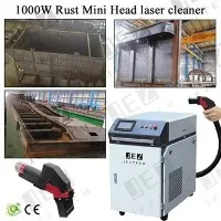 1000W Mini Cap Rust laser masina de curatat