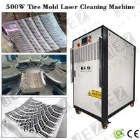 500W anvelope mucegai cu laser masina de curatat